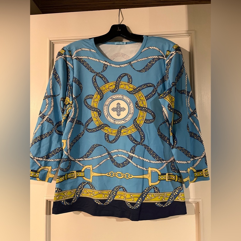 J. Mclaughlin Pattern Top